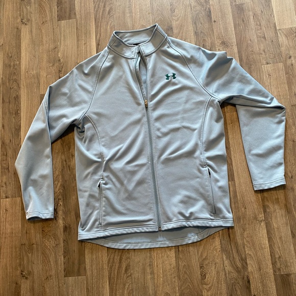 Under Armour Light Blue Jacket Women’s Size Large - Picture 1 of 8